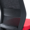 Scaun de birou ergonomic Seattech Square, sezut cu spuma injectata si tapitat cu stofa, spatar mesh respirabil, mecanism inclinare blocabil in 3 pozitii, inclinare 125°, suport lombar reglabil, cotiere reglabile 3D, tetiera premium reglabila - imagine 7