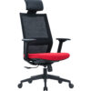 Scaun de birou ergonomic Seattech Square, sezut cu spuma injectata si tapitat cu stofa, spatar mesh respirabil, mecanism inclinare blocabil in 3 pozitii, inclinare 125°, suport lombar reglabil, cotiere reglabile 3D, tetiera premium reglabila