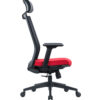 Scaun de birou ergonomic Seattech Square, sezut cu spuma injectata si tapitat cu stofa, spatar mesh respirabil, mecanism inclinare blocabil in 3 pozitii, inclinare 125°, suport lombar reglabil, cotiere reglabile 3D, tetiera premium reglabila - imagine 3